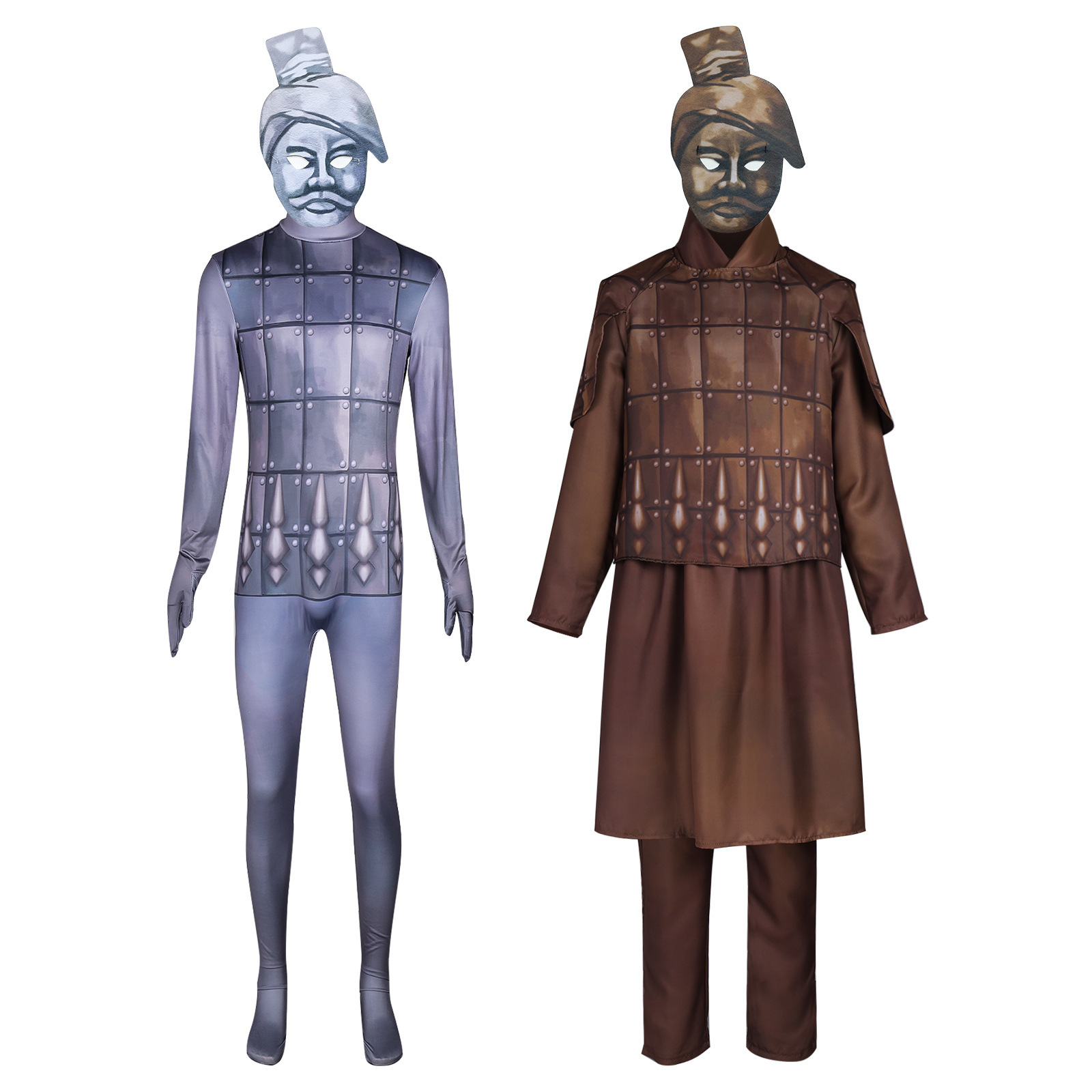 Ethnic Fashion Dress - Kostium na Halloween, przebranie za Wojownika