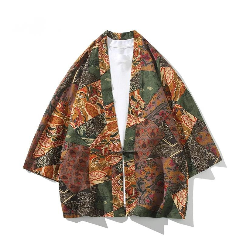 Ethnic Fashion In - Męska i damska bluzka/kardigan w etniczne
