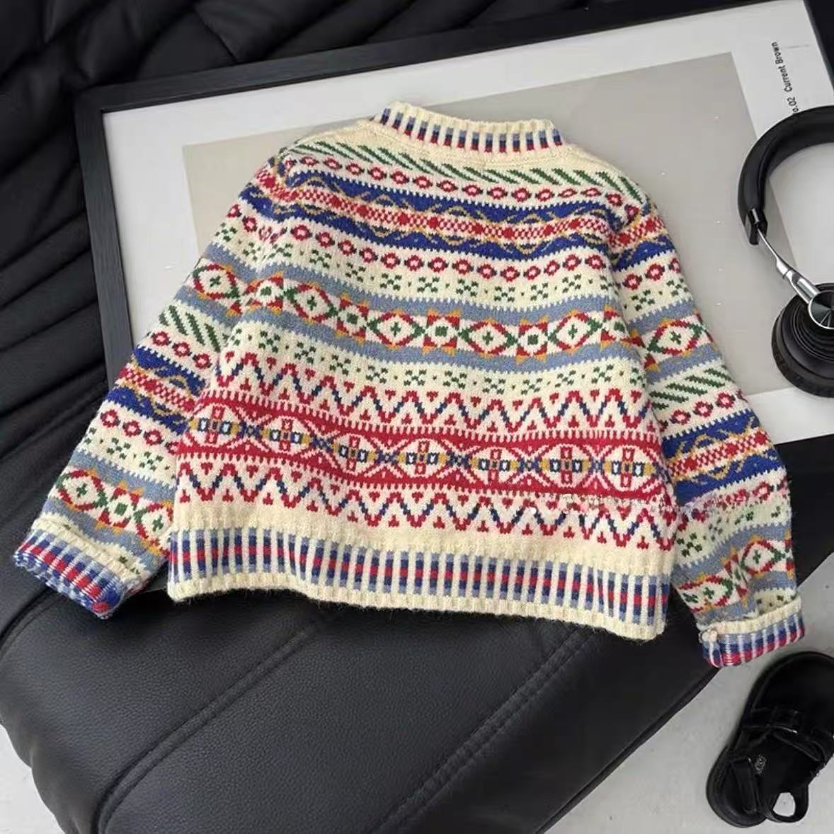 Dziewczęcy modny kardigan z dz – Kids Ethnic Fashion recenzja i cena