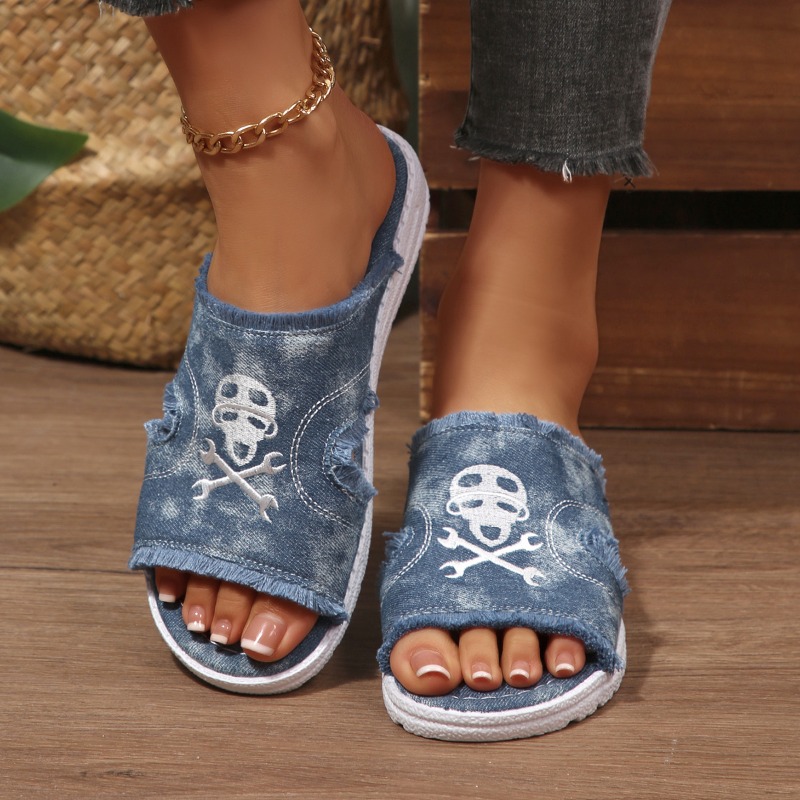 Letnie modne haftowane klapki  – Ethnic Fashion Walk recenzja i cena