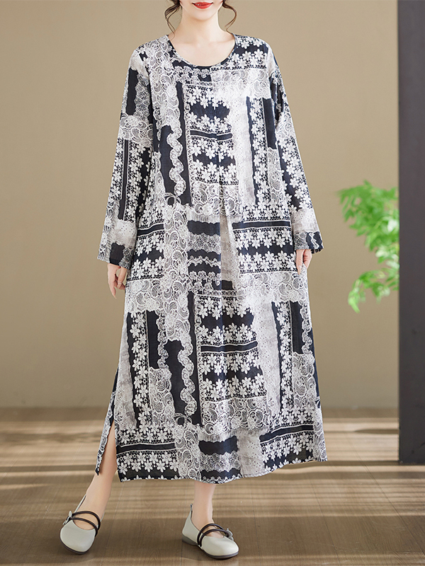 Bawełniana sukienka z długim r – Ethnic Fashion Walk recenzja i cena