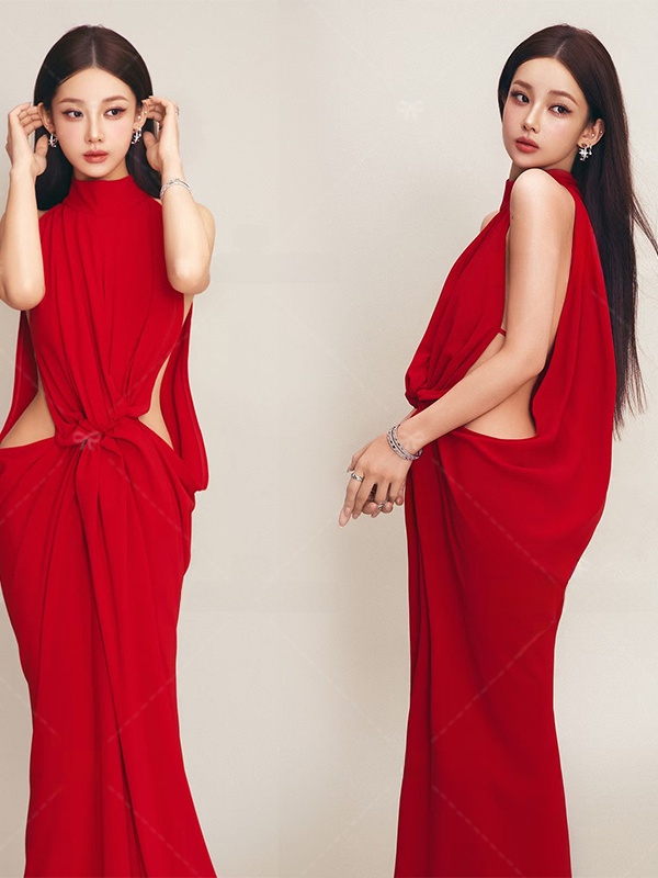 Czerwona sukienka do fotografi – Ethnic Fashion Photography recenzja i cena