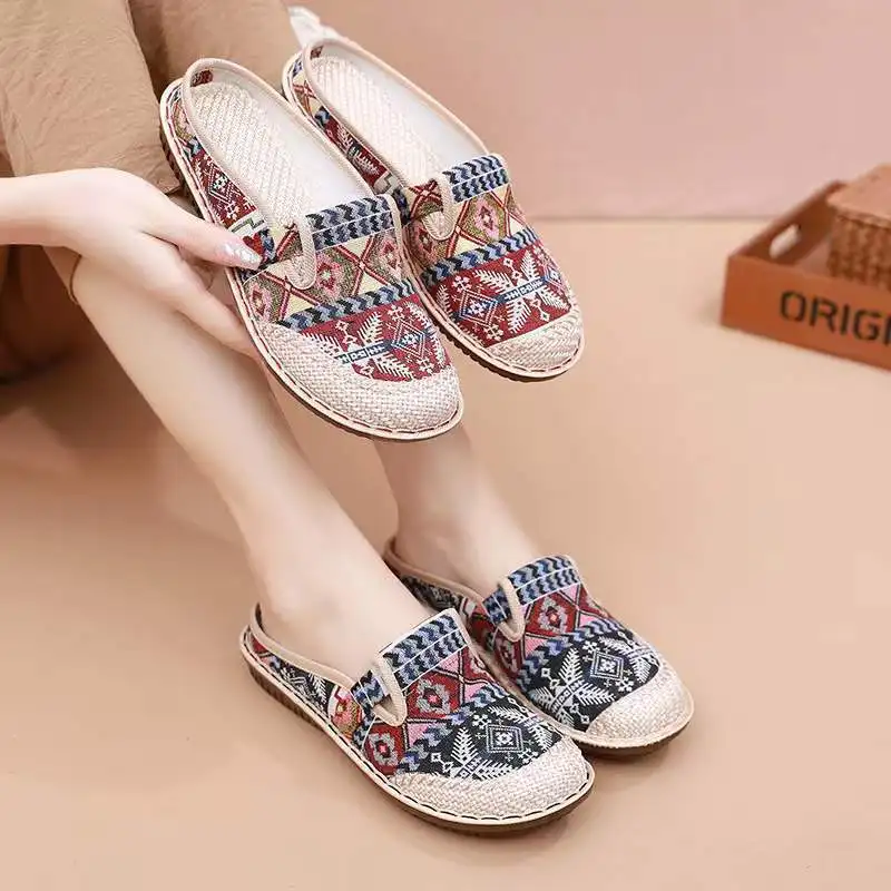 Womens Ethnic Style Slippers F – Ethnic Fashion Walk recenzja i cena