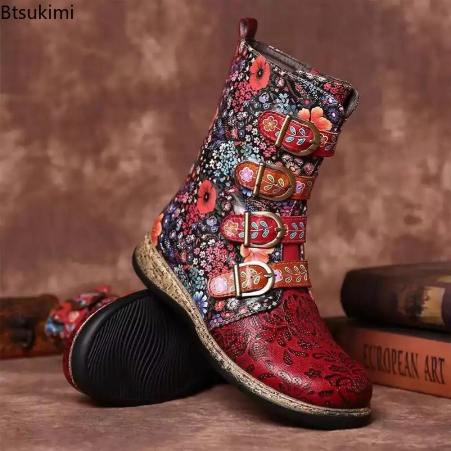 Damskie botki ze skóry w etnic – Ethnic Fashion In recenzja i cena
