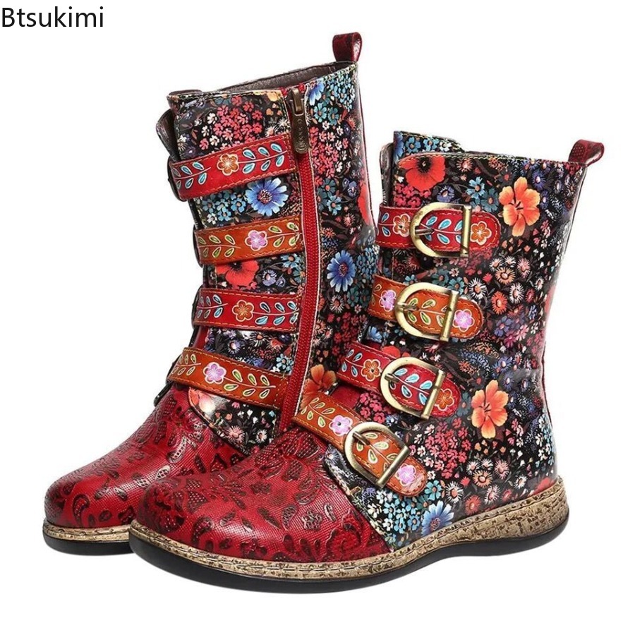 Damskie botki ze skóry w etnic – Ethnic Fashion In recenzja i cena