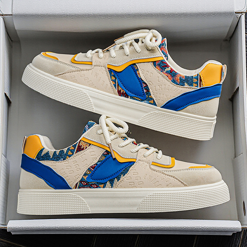 Męskie sneakersy vintage z pat – Ethnic Fashion Walk recenzja i cena
